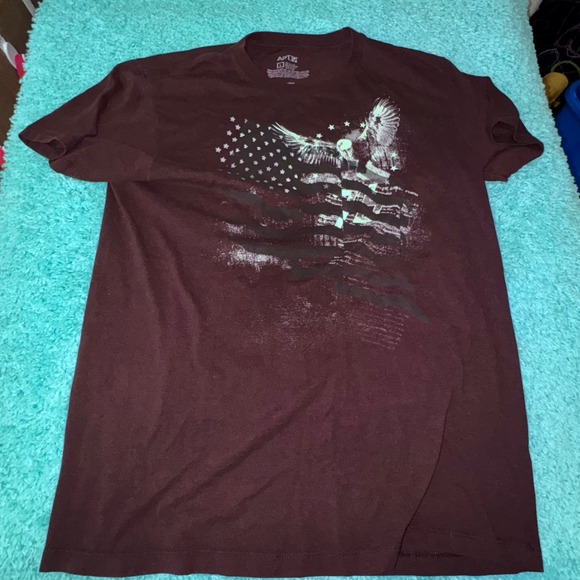 Apt. 9 Mens Patriotic Eagle American Flag Graphic T-Shirt - Picture 1 of 4
